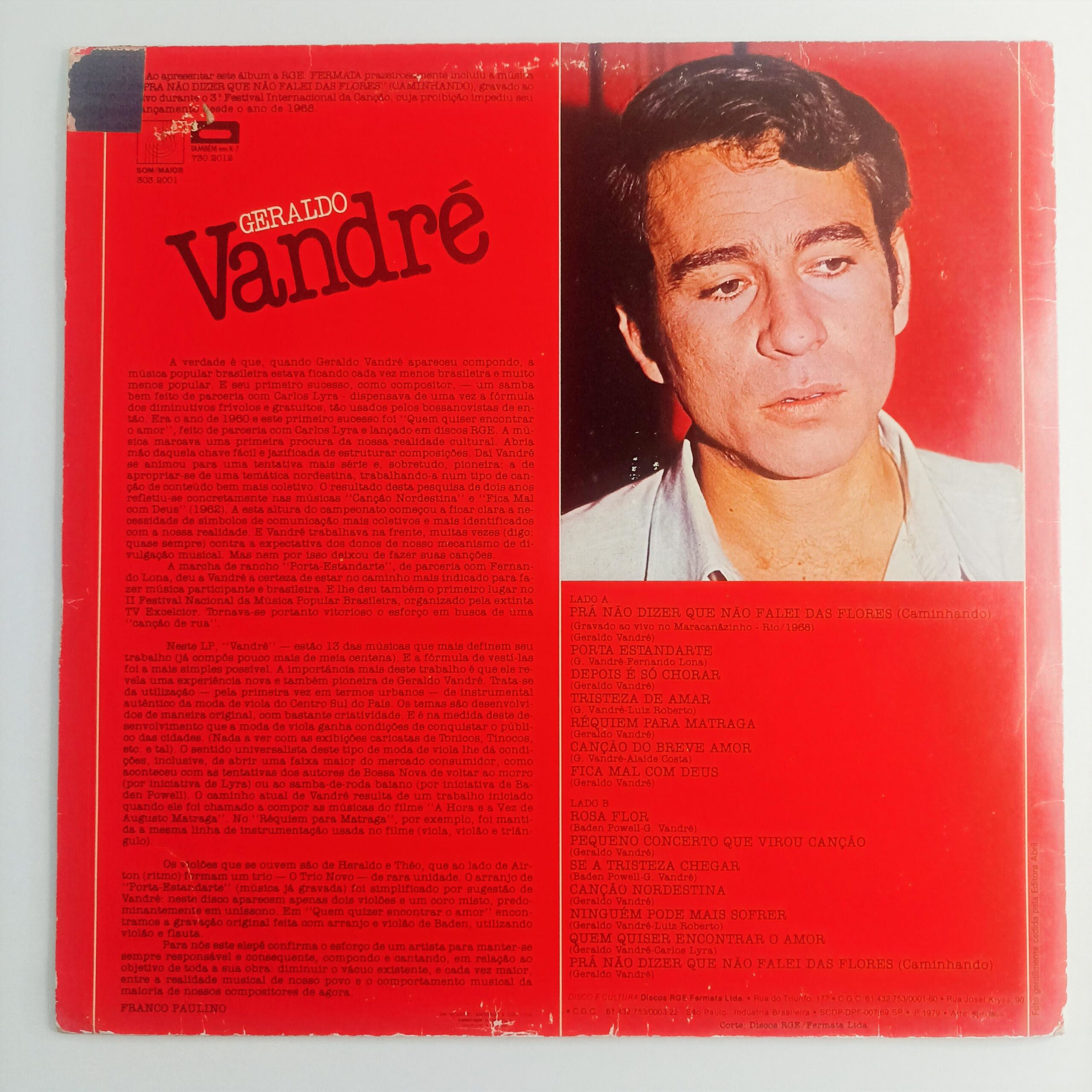 LP Geraldo Vandré - Imagem 3