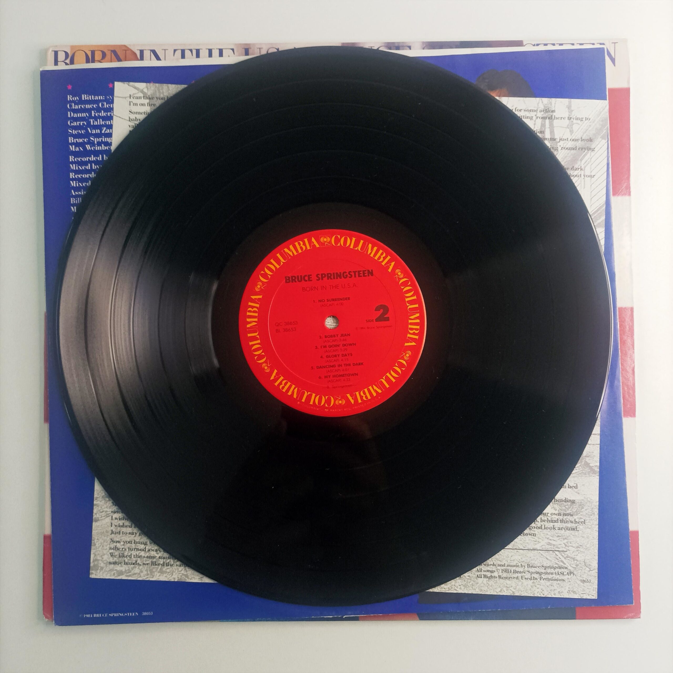 LP Bruce Springsteen – Born In The U.S.A. - Imagem 9