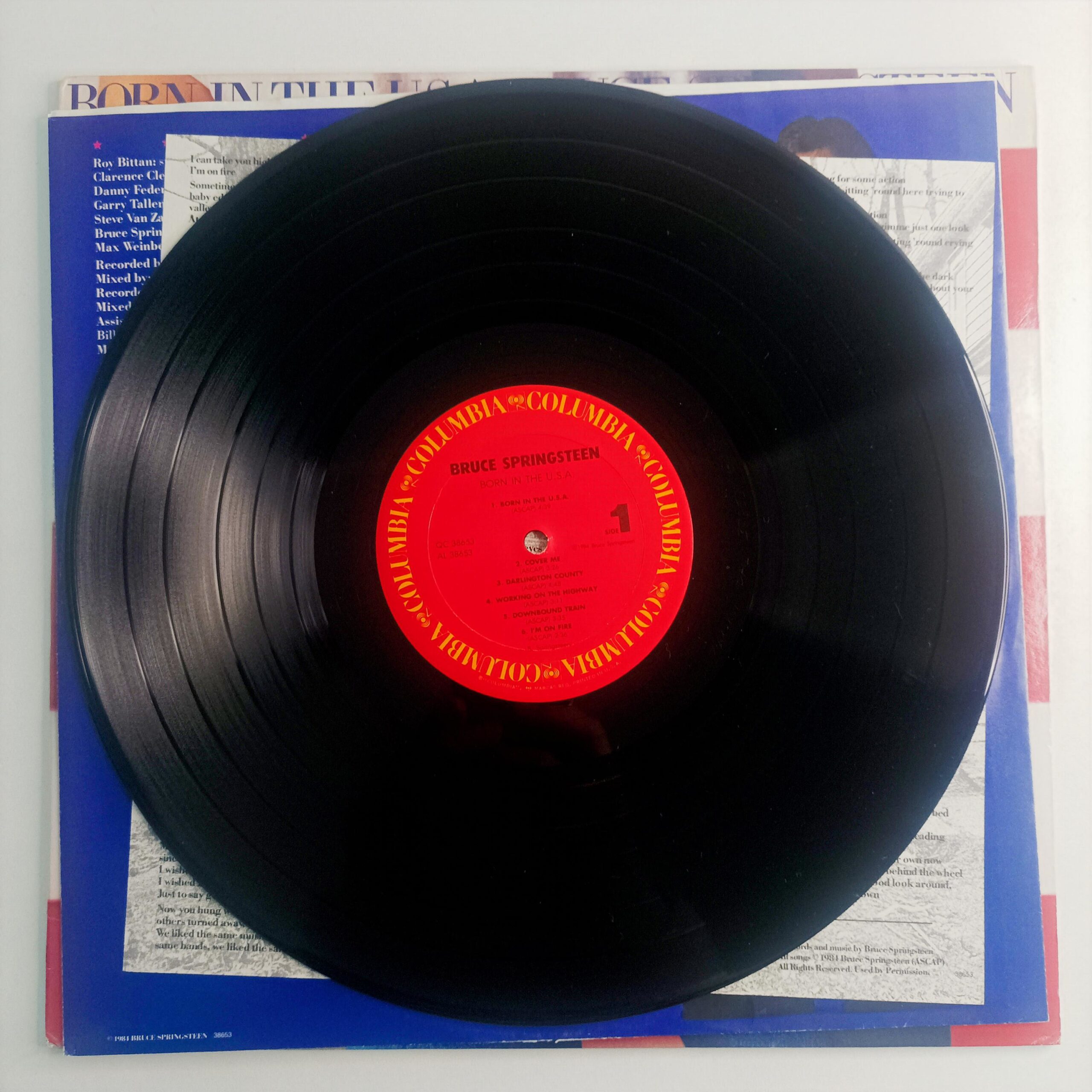 LP Bruce Springsteen – Born In The U.S.A. - Imagem 8