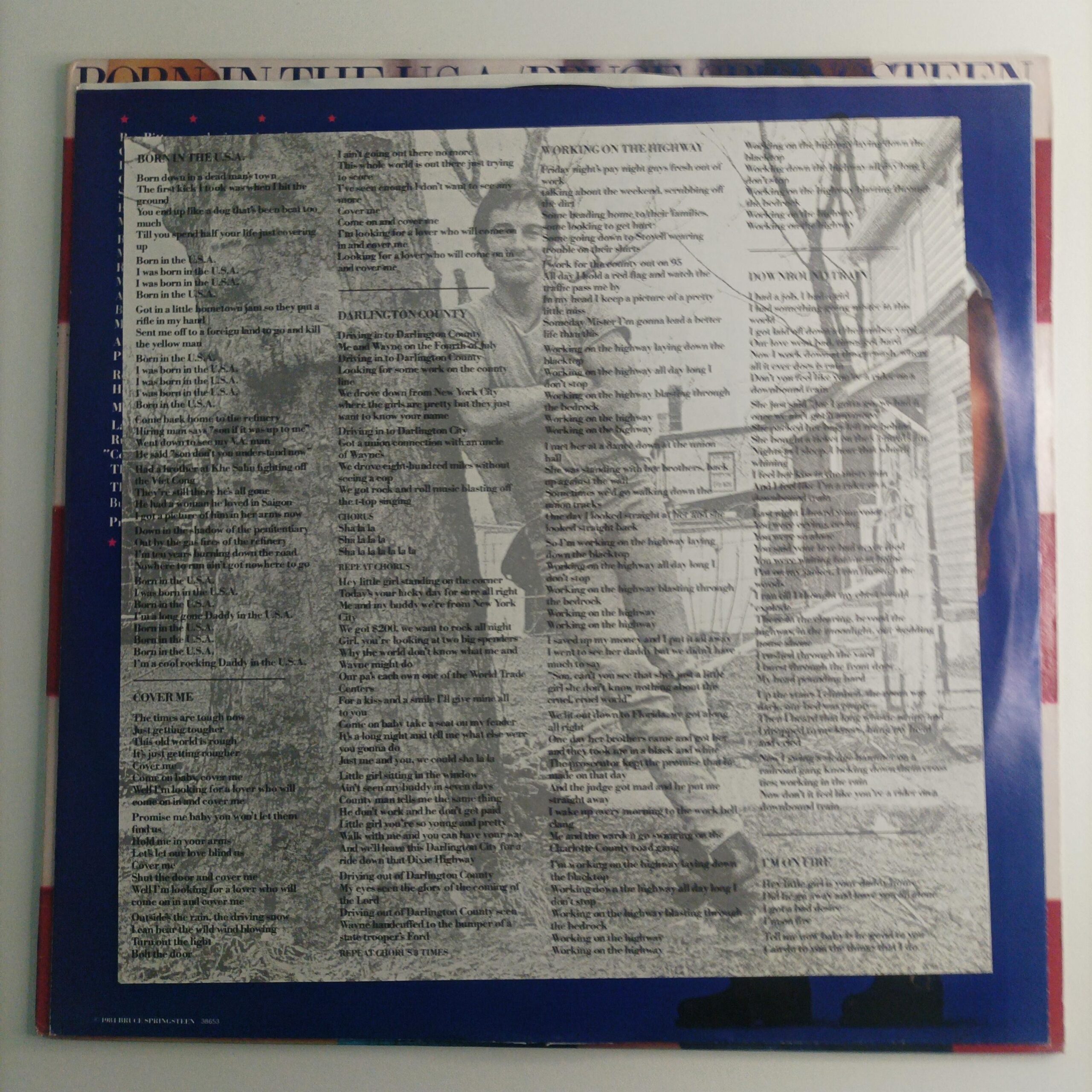 LP Bruce Springsteen – Born In The U.S.A. - Imagem 7