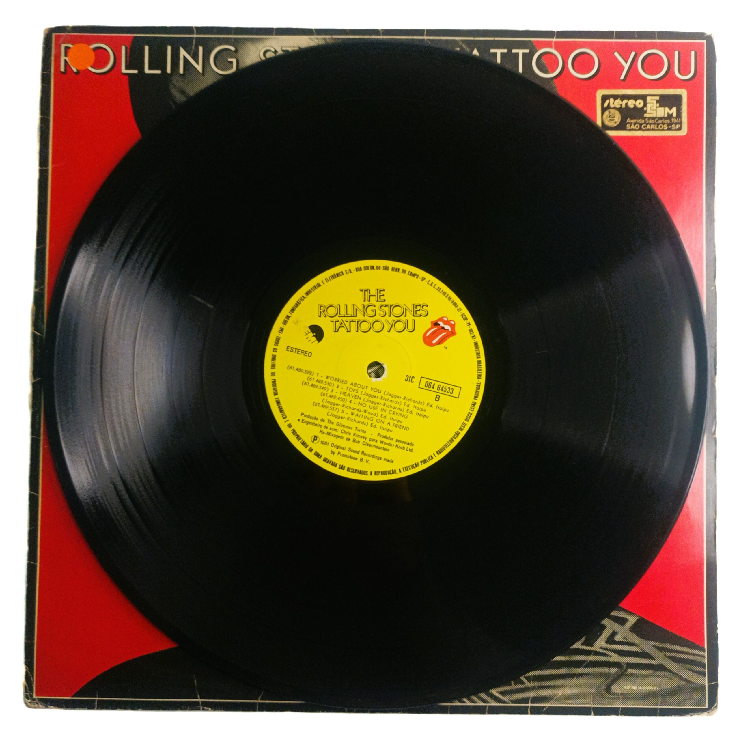 LP Rolling Stones – Tattoo You - Imagem 5