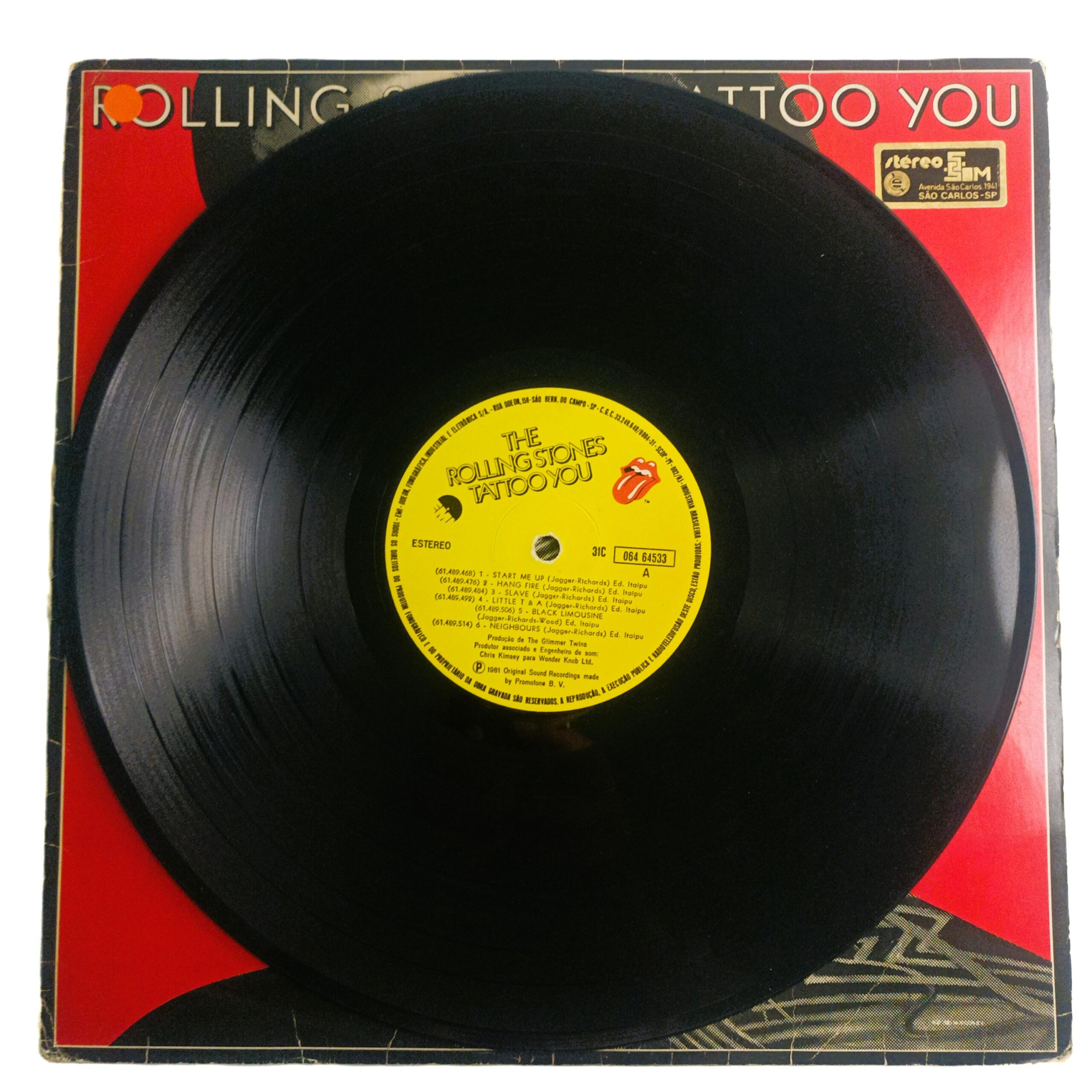 LP Rolling Stones – Tattoo You - Imagem 4