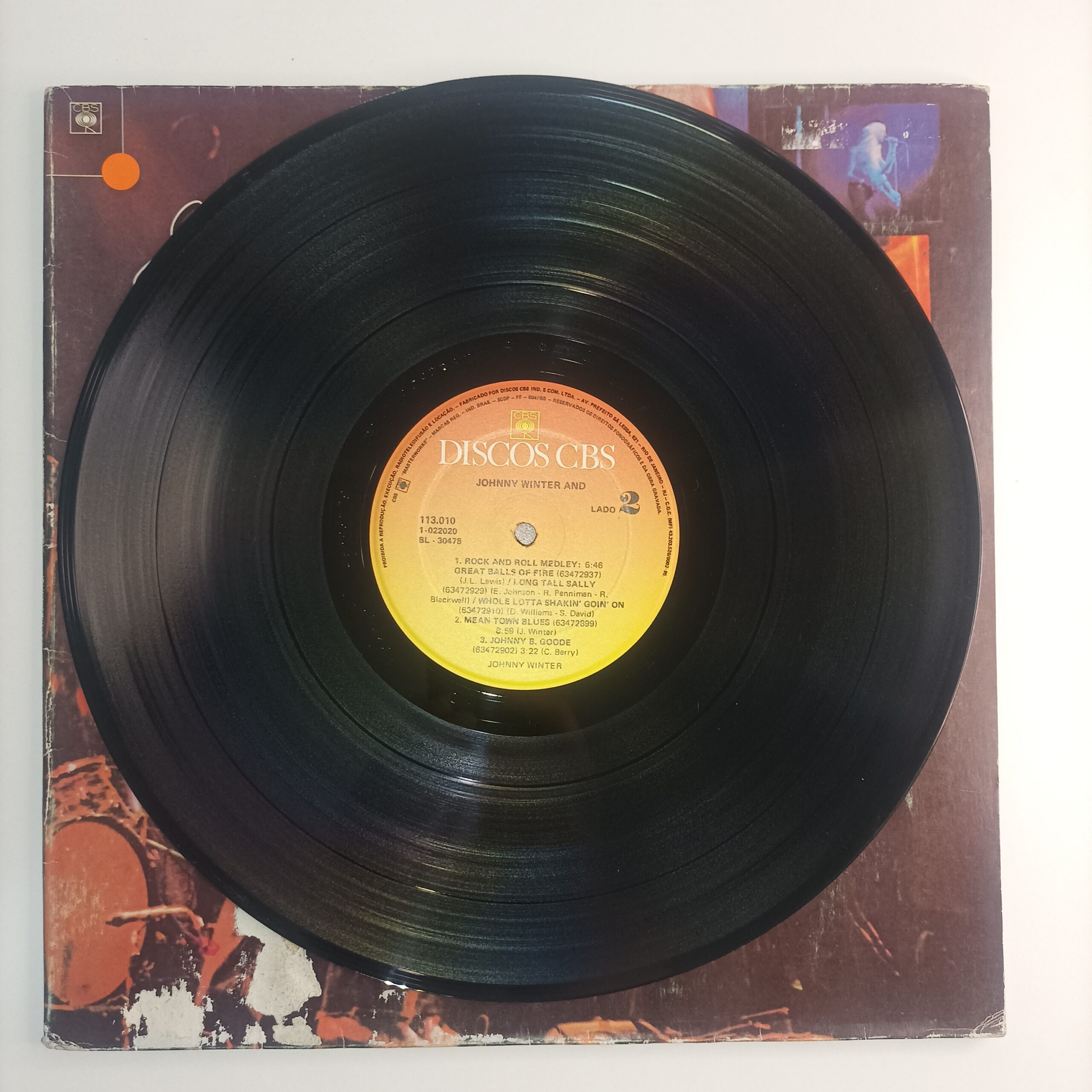LP Johnny Winter And – Live - Imagem 6