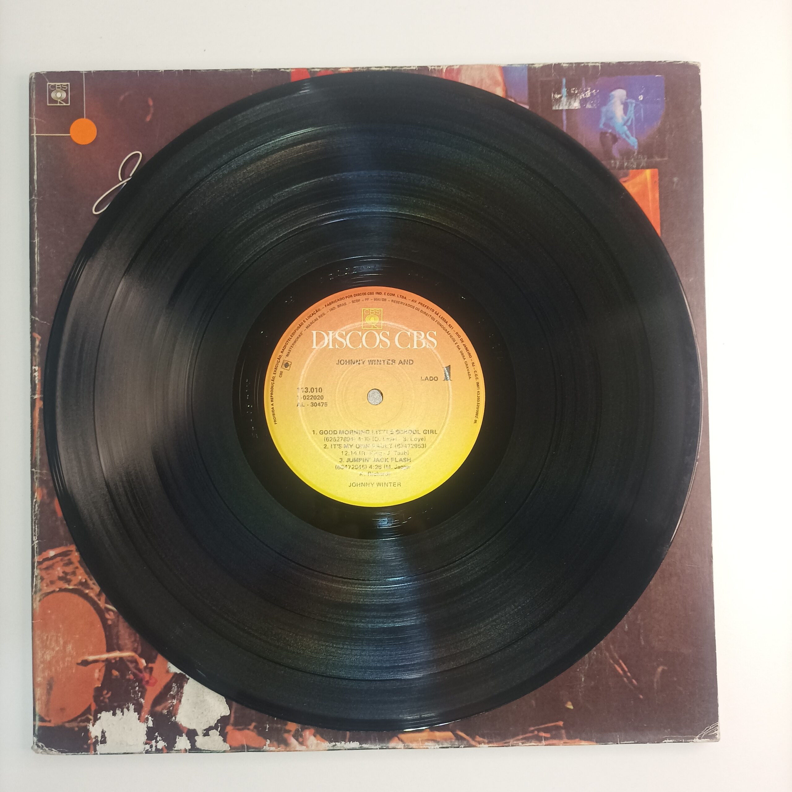 LP Johnny Winter And – Live - Imagem 5