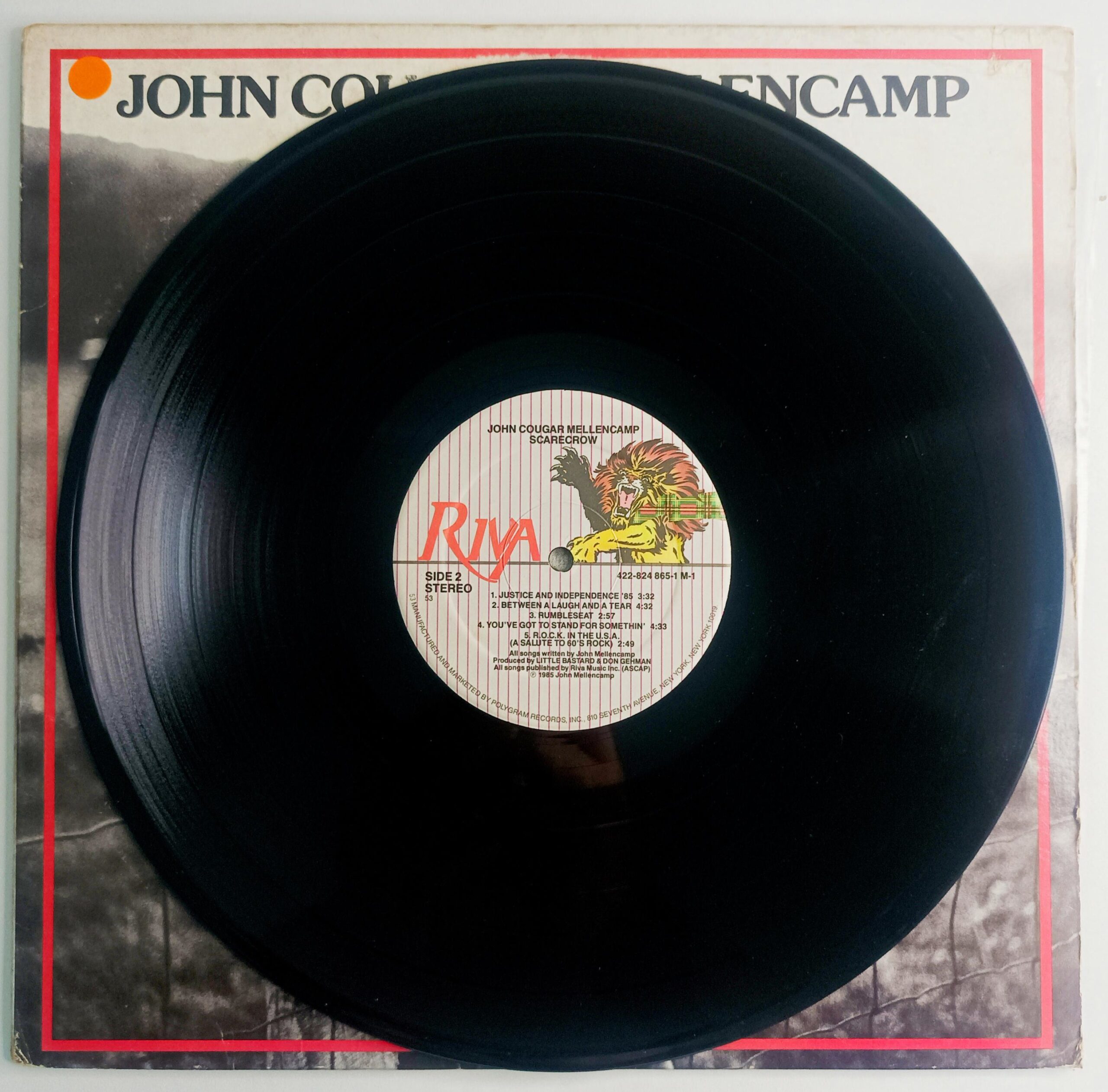 LP John Cougar Mellencamp – Scarecrow - Imagem 5