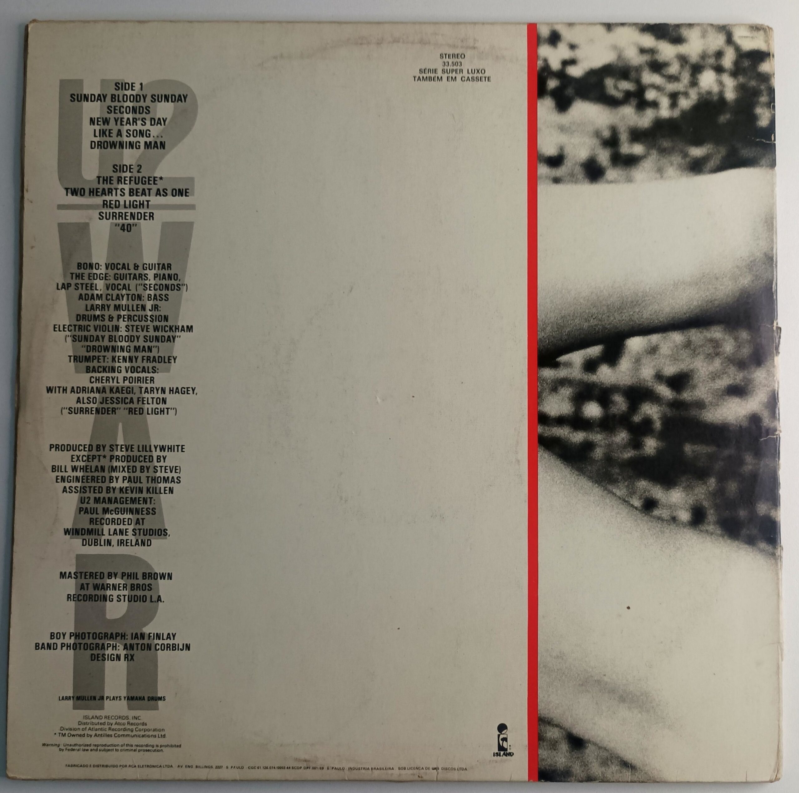 LP U2 – War - Imagem 3
