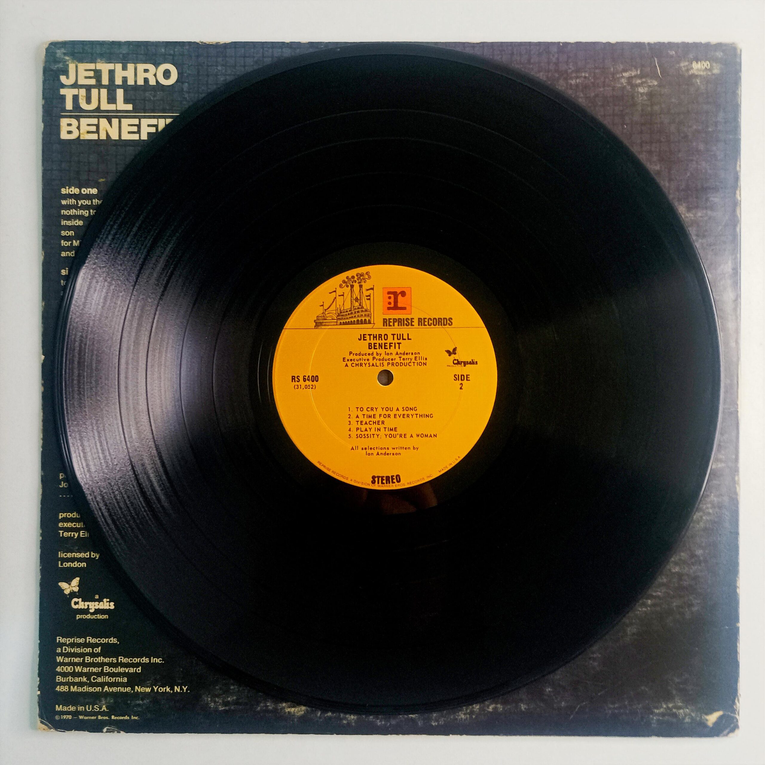 LP Jethro Tull – Benefit - Imagem 5