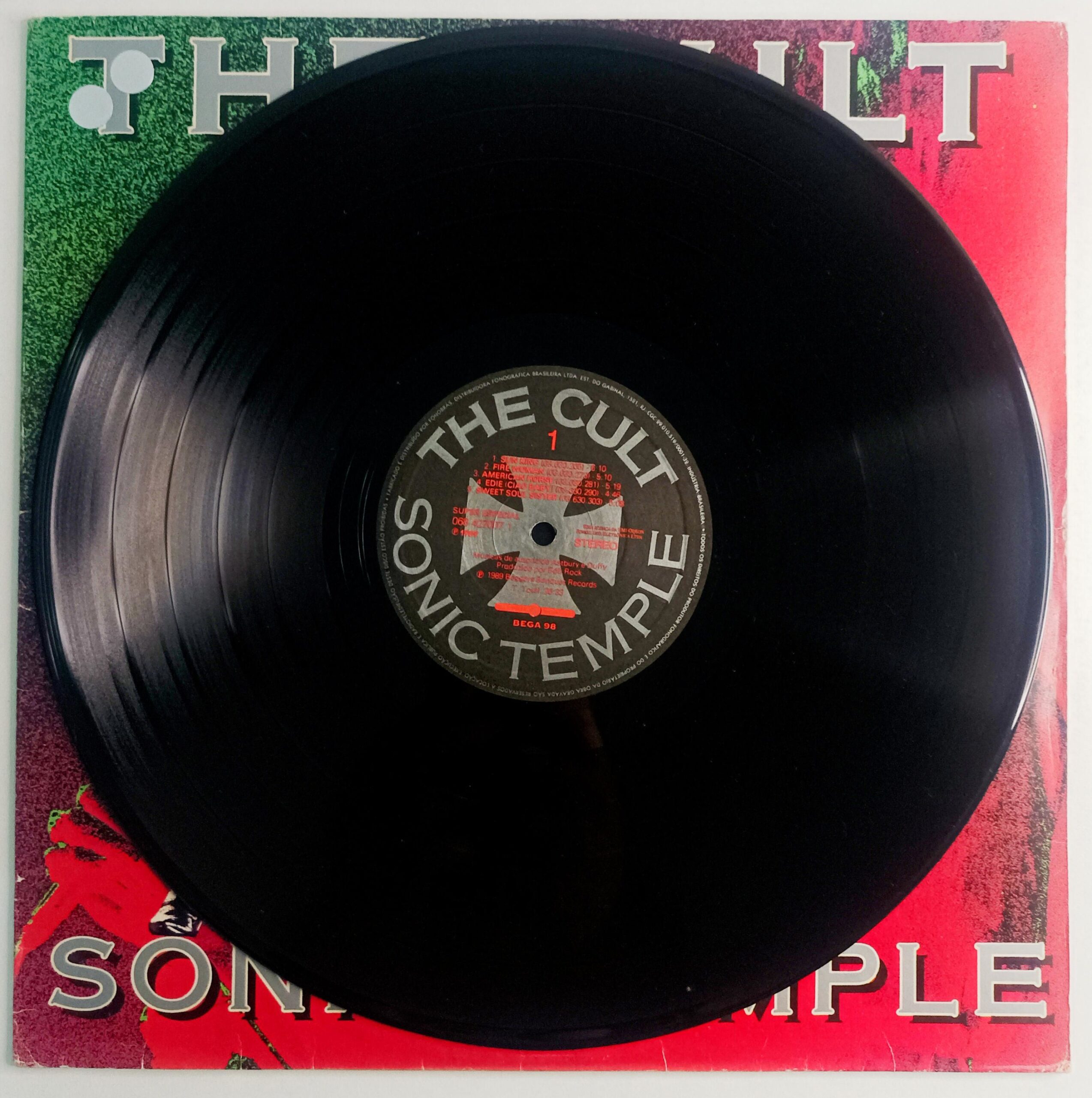 LP The Cult – Sonic Temple - Imagem 7