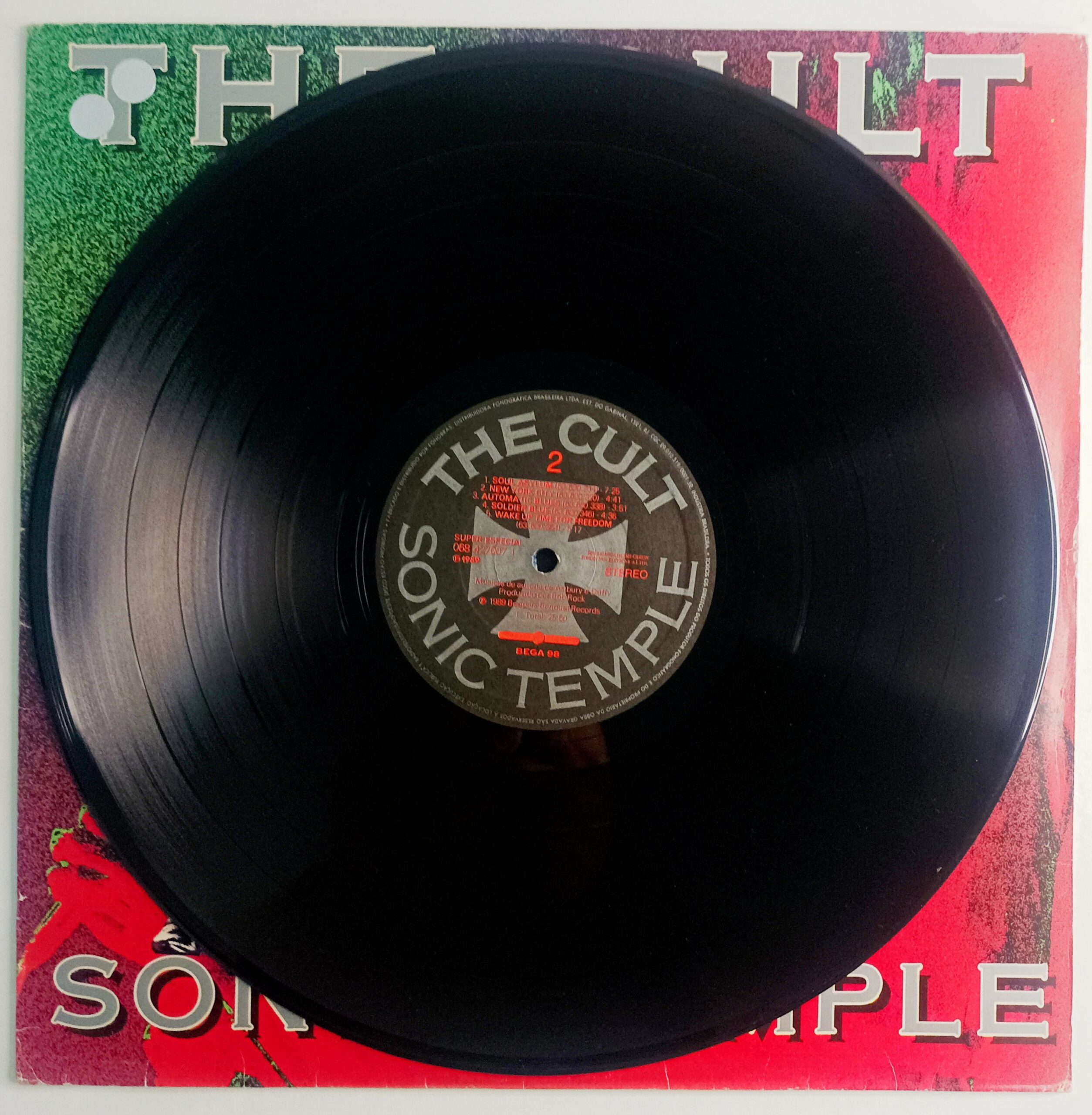 LP The Cult – Sonic Temple - Imagem 6