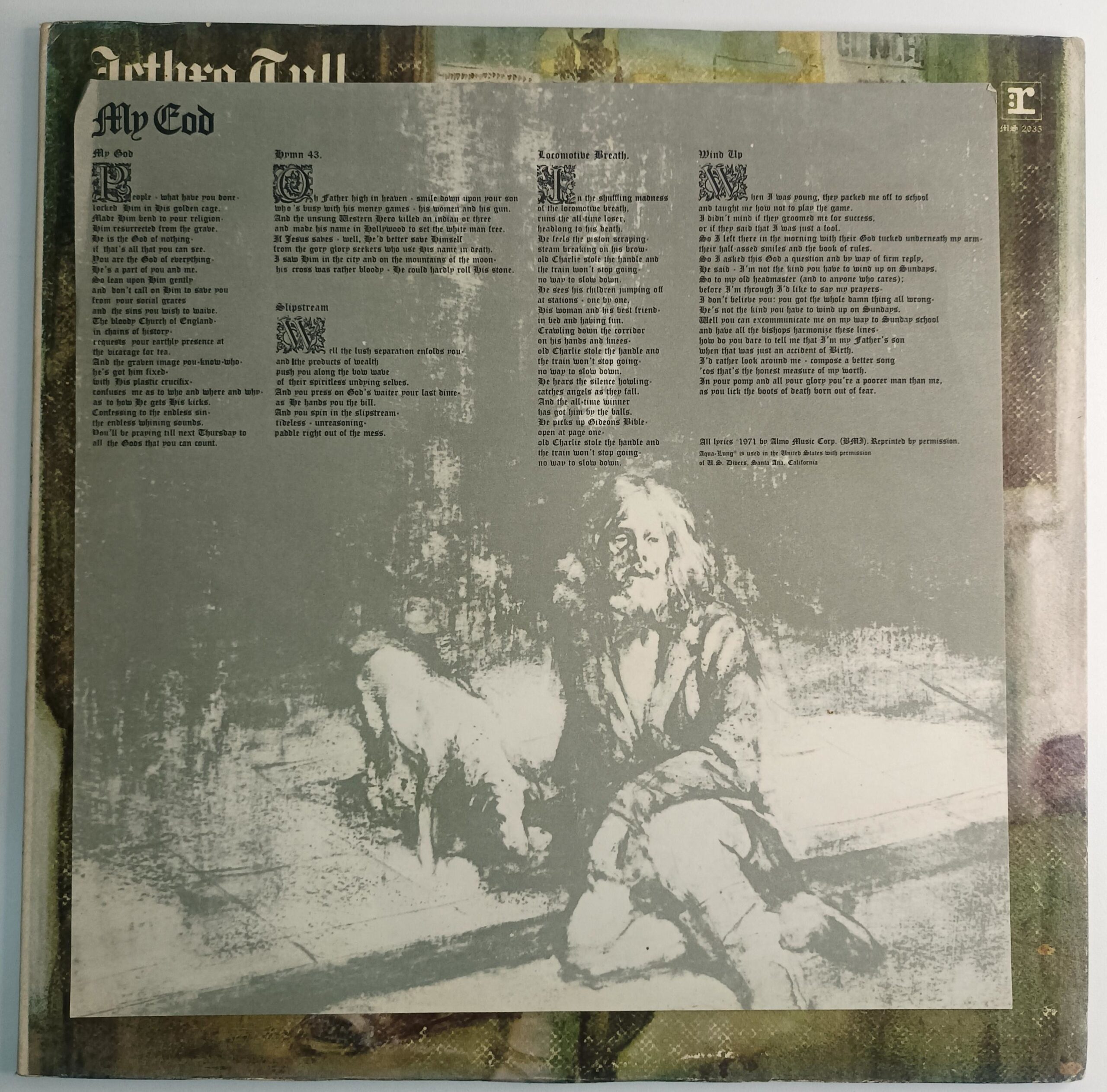 LP Jethro Tull – Aqualung - Imagem 5