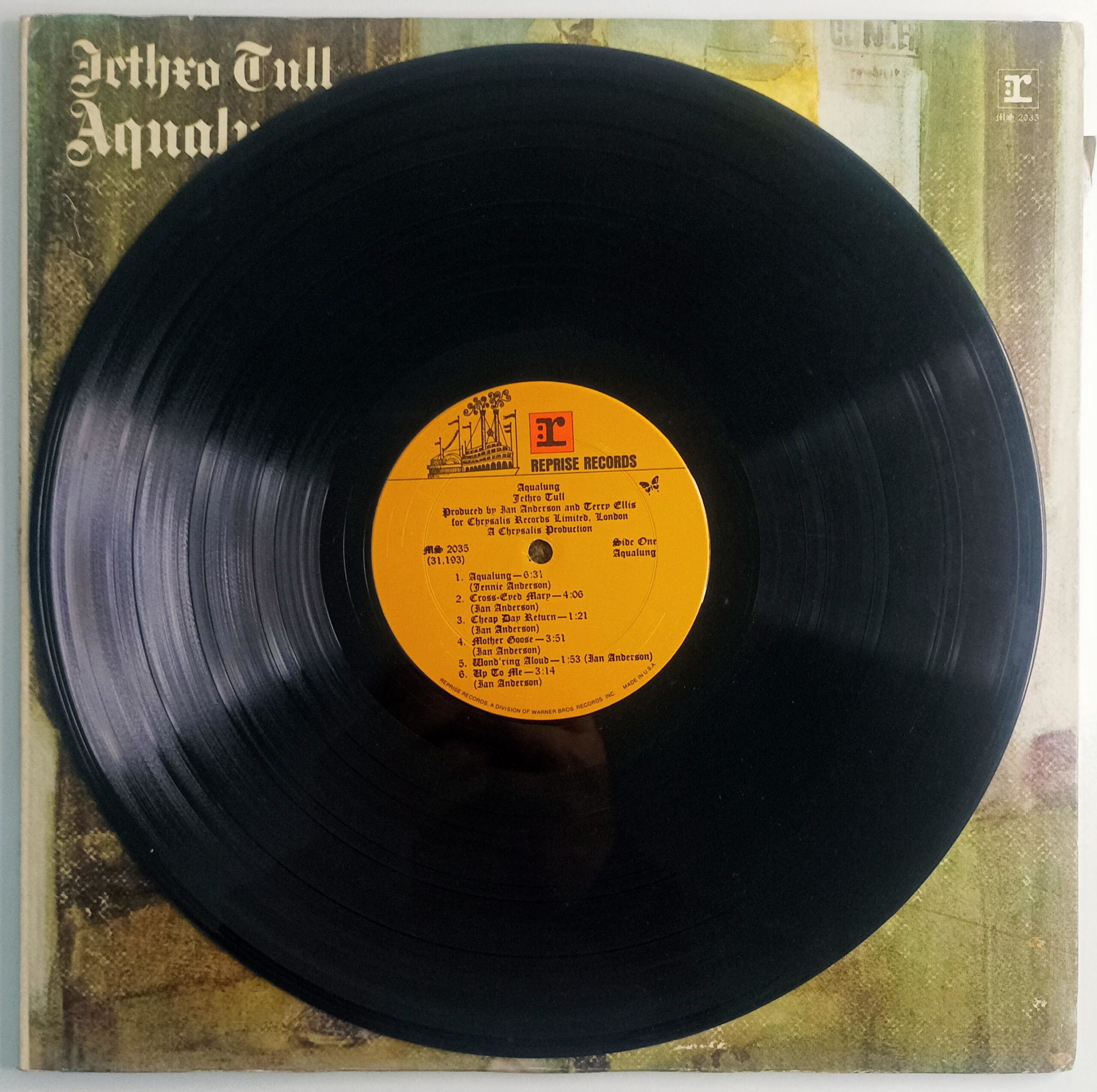 LP Jethro Tull – Aqualung - Imagem 8