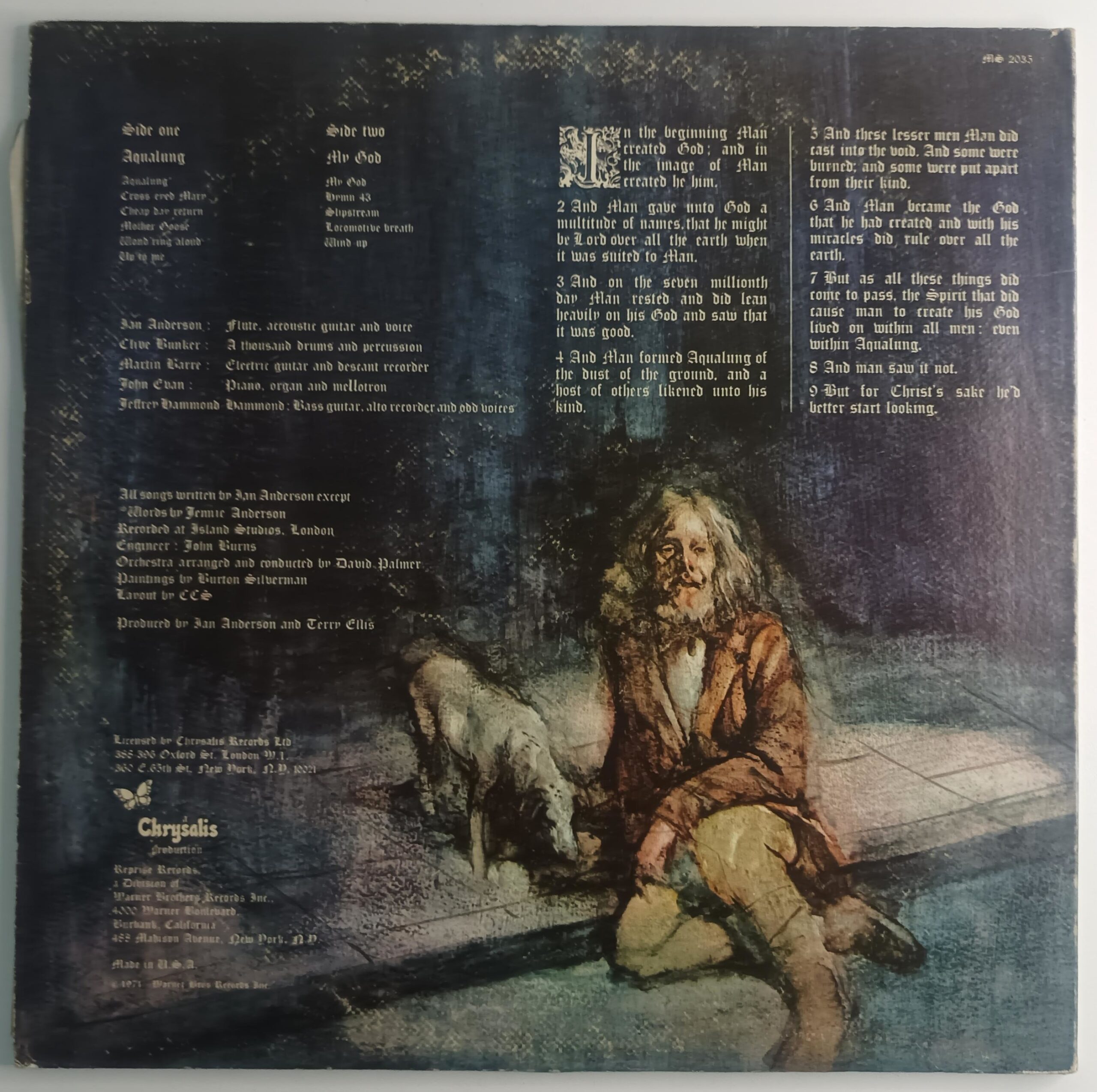 LP Jethro Tull – Aqualung - Imagem 3