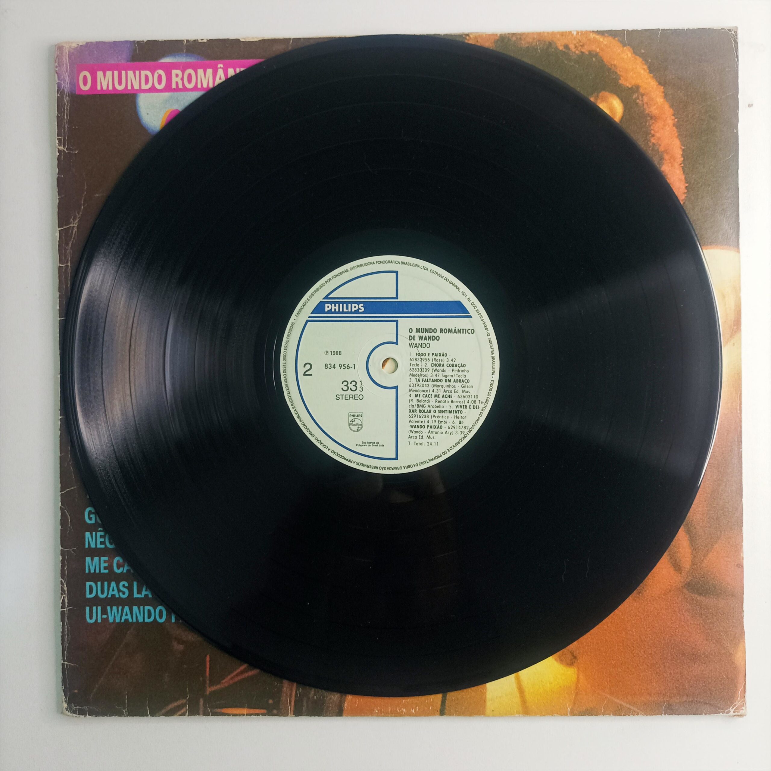 LP Wando – O Mundo Romântico de Wando - Imagem 7
