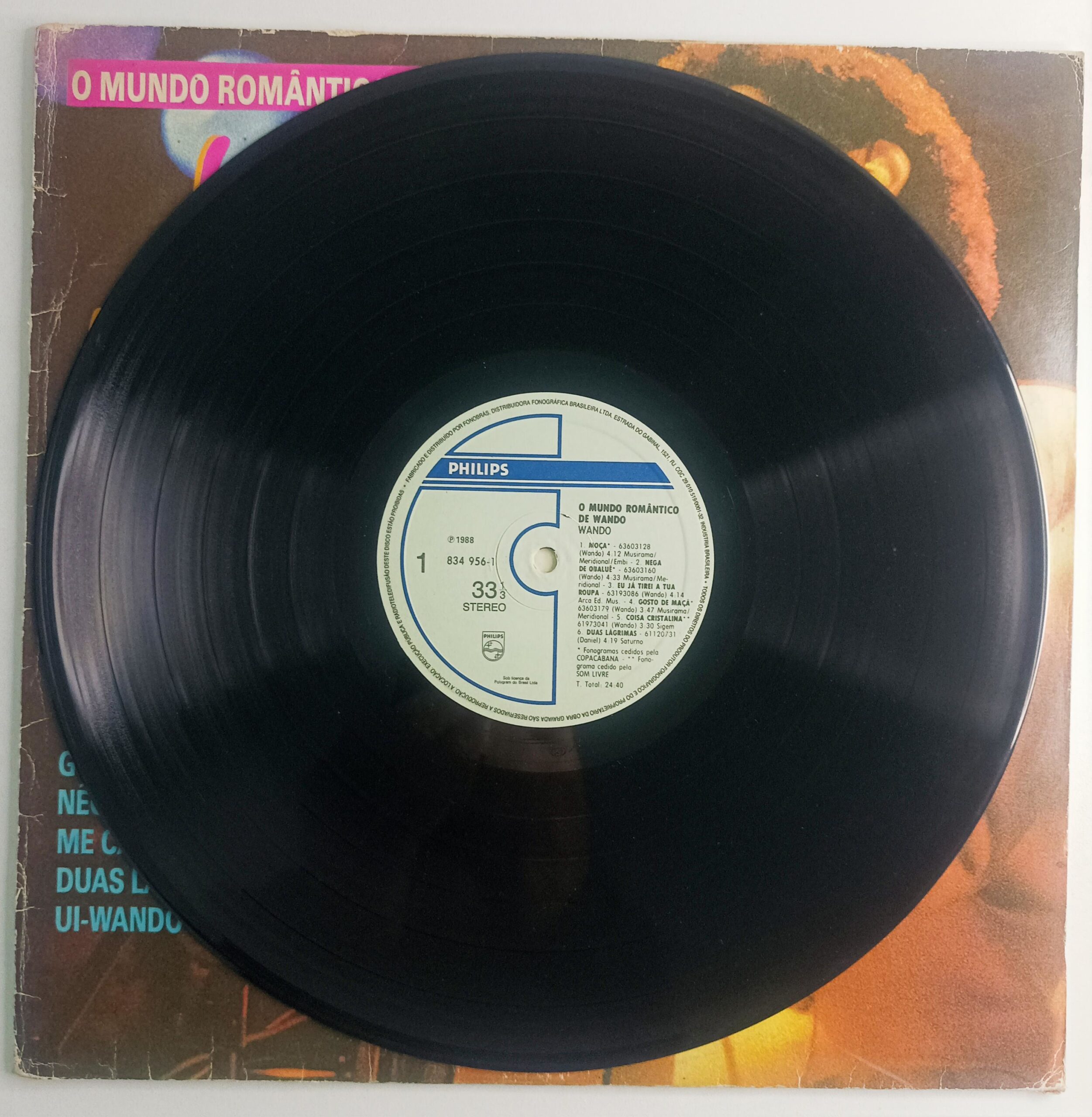 LP Wando – O Mundo Romântico de Wando - Imagem 6