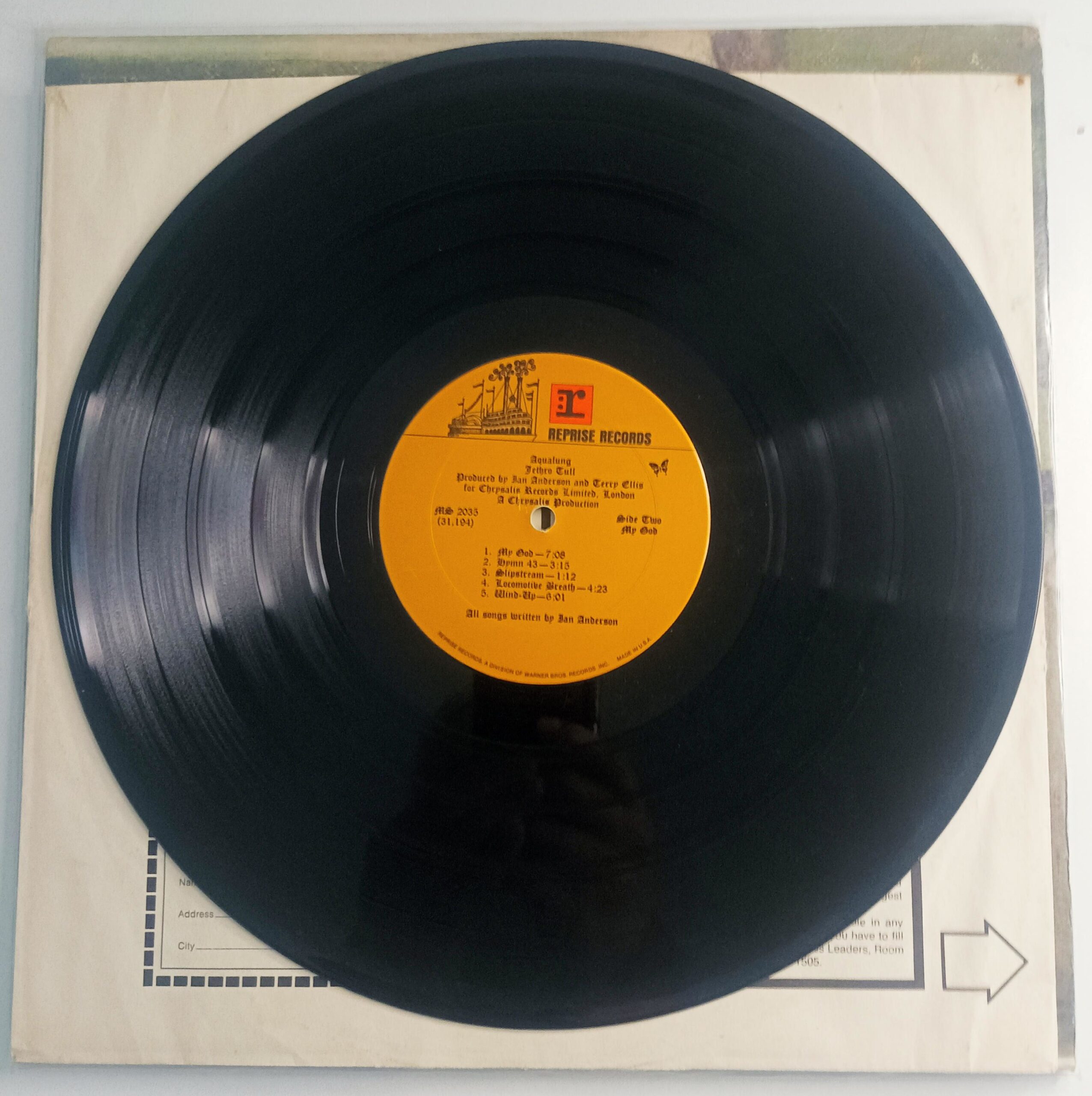 LP Jethro Tull – Aqualung - Imagem 7