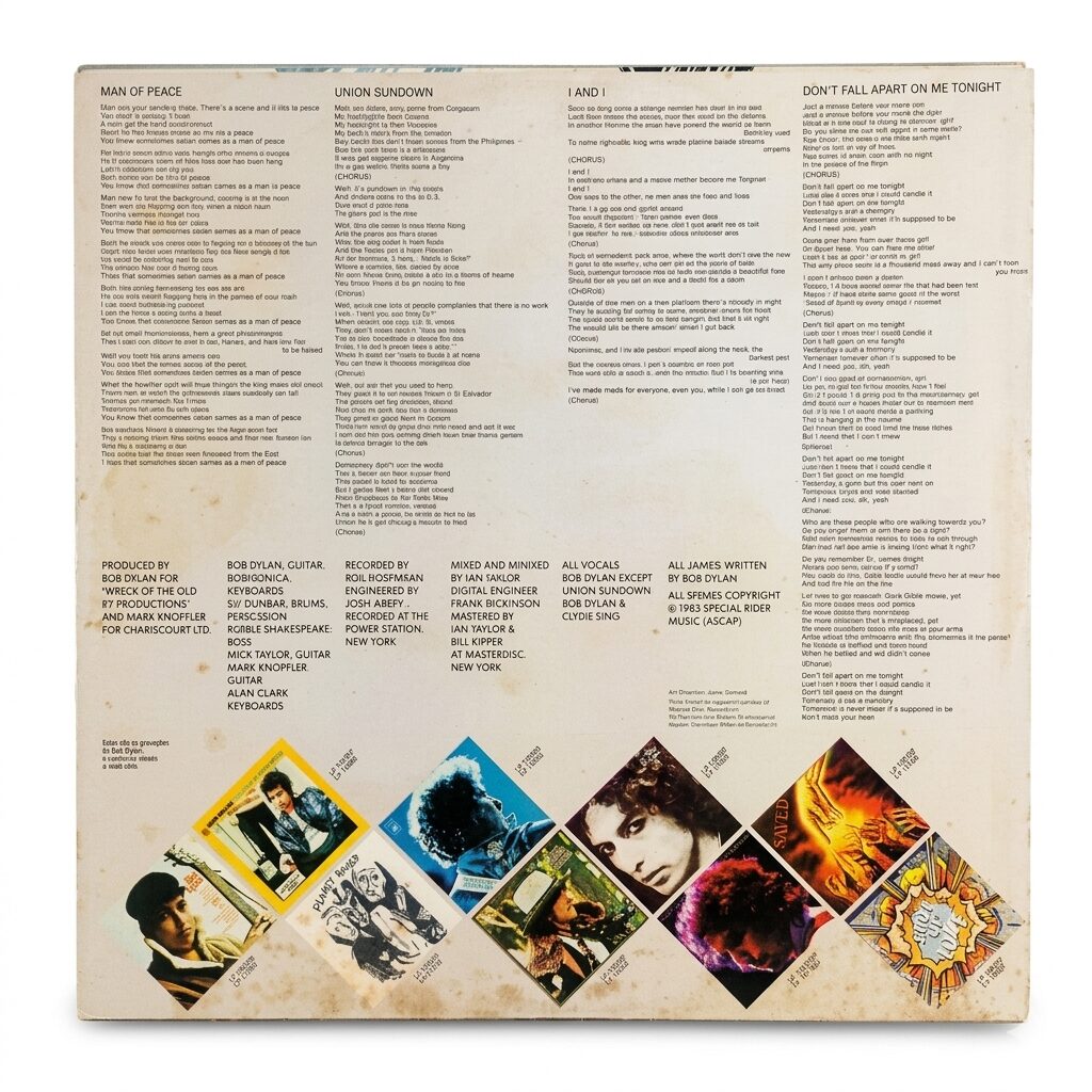 đ” LP Bob Dylan â Infidels - Imagem 5