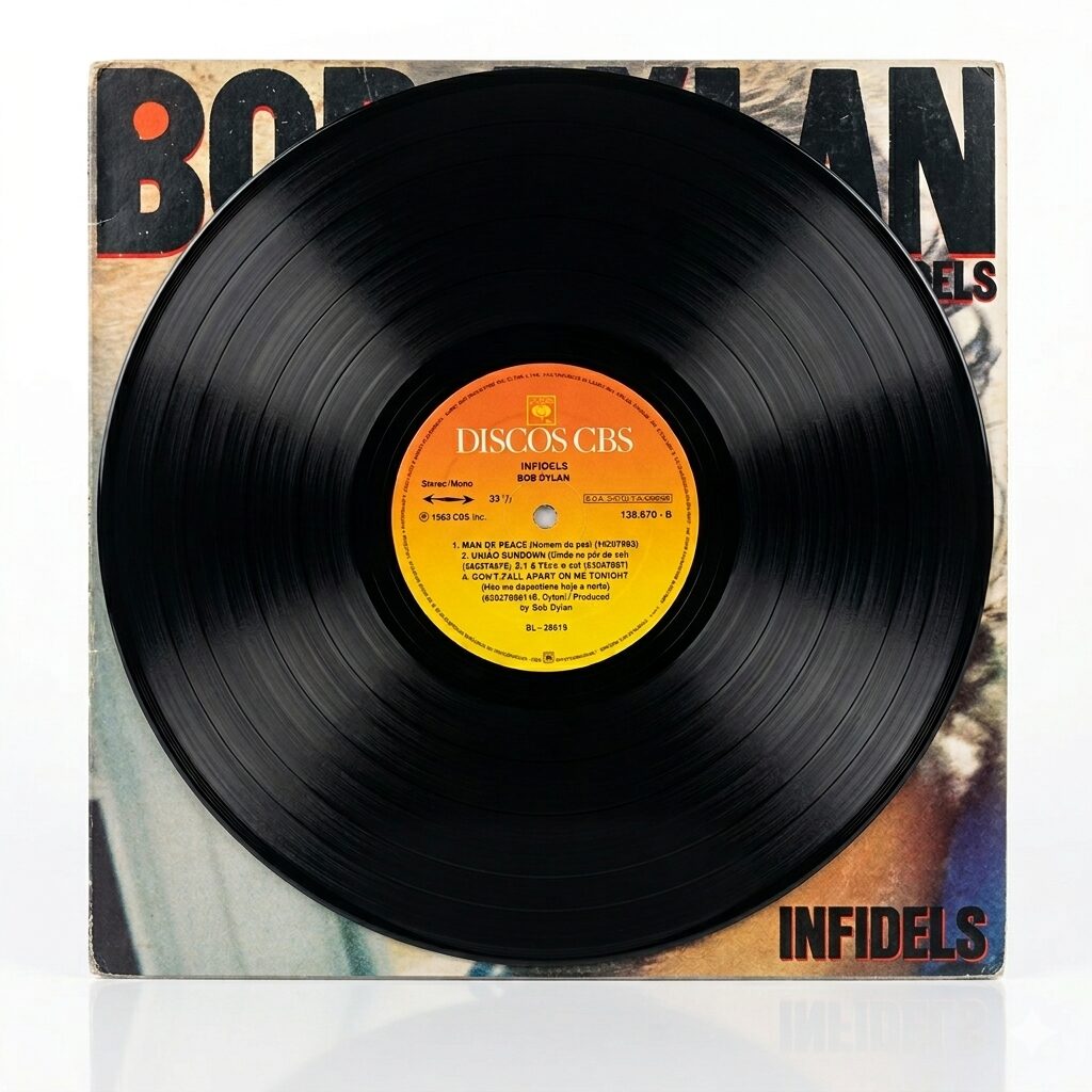 đ” LP Bob Dylan â Infidels - Imagem 6