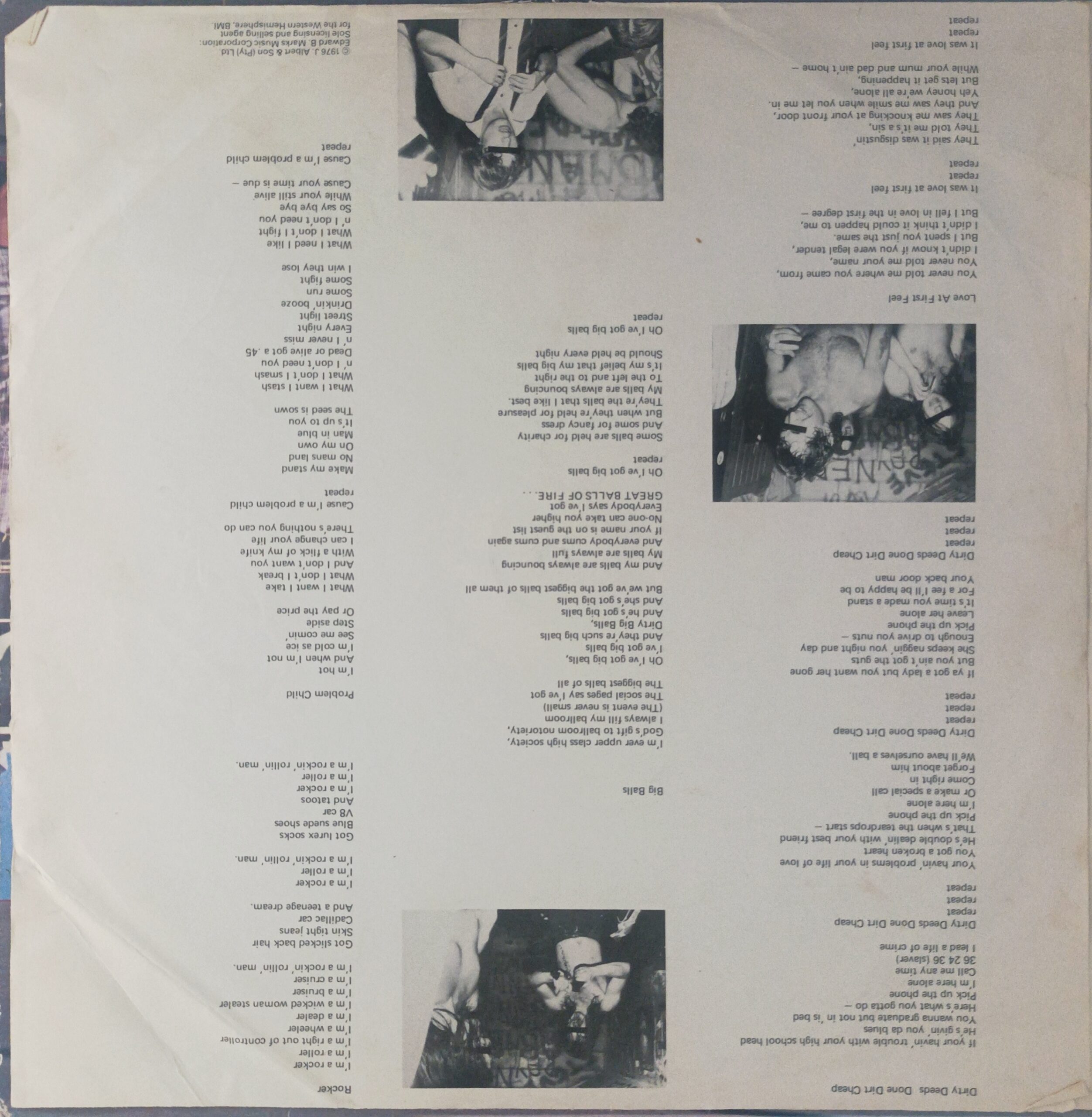 AC/DC – Dirty Deeds Done Dirt Cheap (LP Vinil) - Imagem 5
