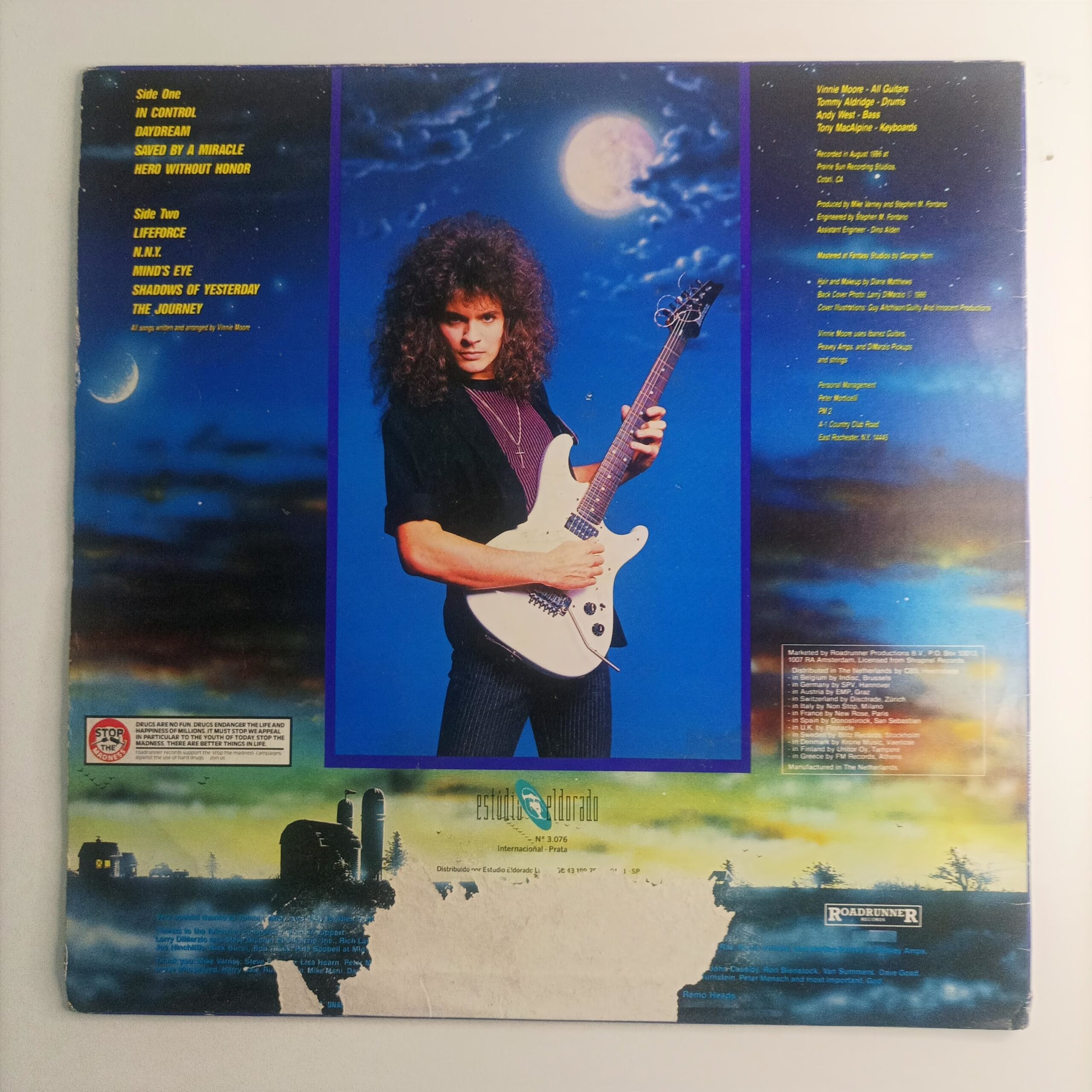 LP Vinnie Moore – Mind's Eye - Imagem 3