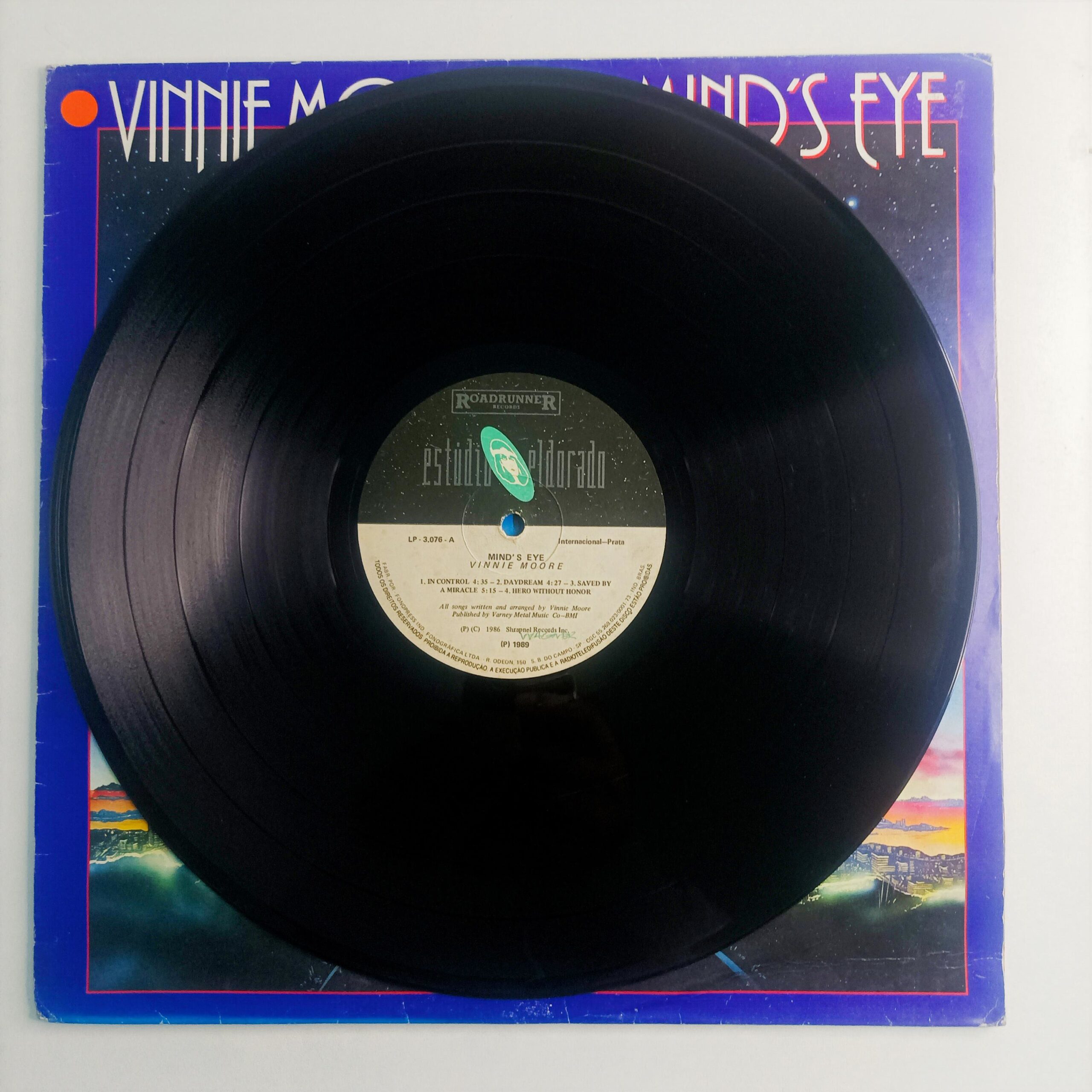 LP Vinnie Moore – Mind's Eye - Imagem 5
