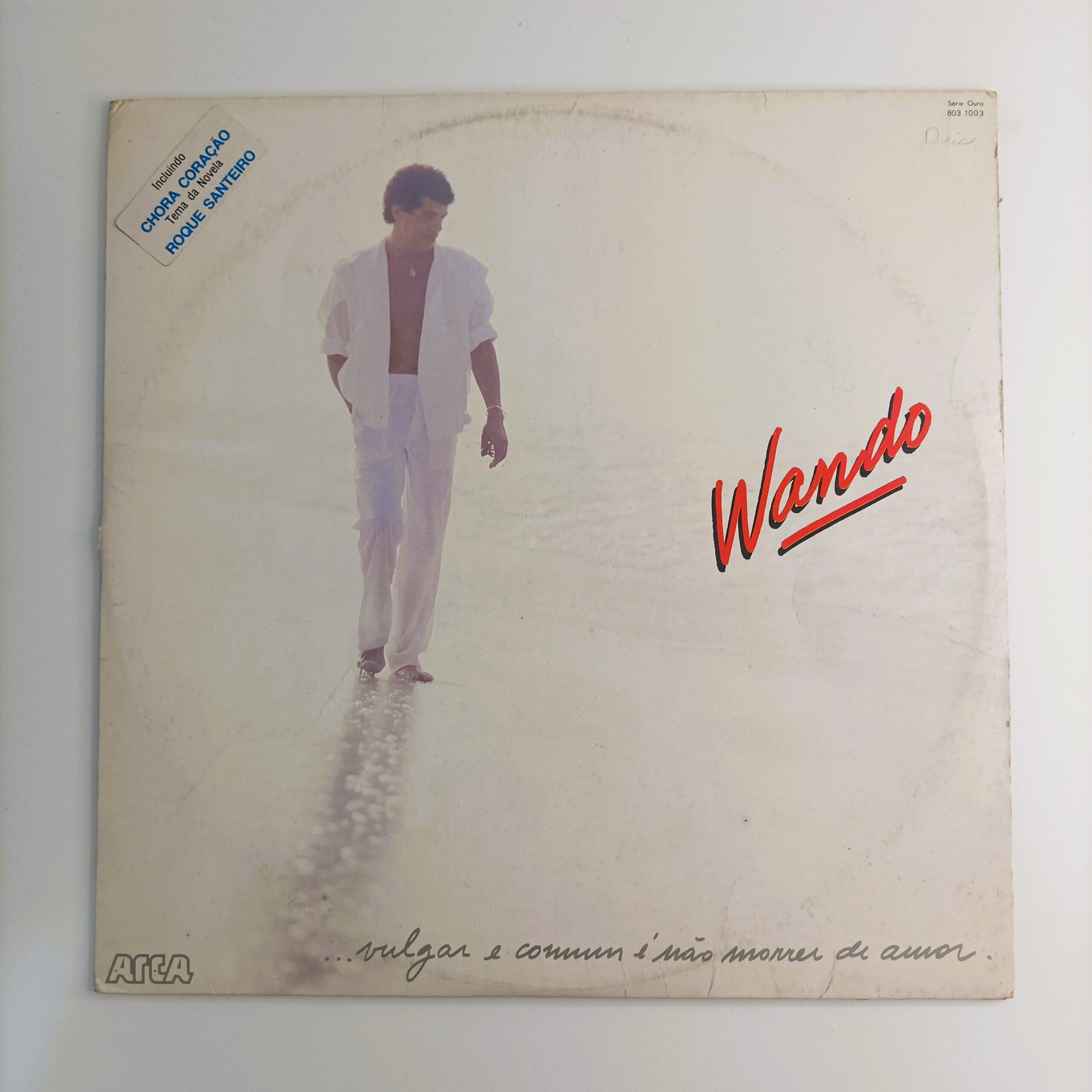 LP Wando – ...Vulgar e Comum é Não Morrer de Amor - Imagem 2