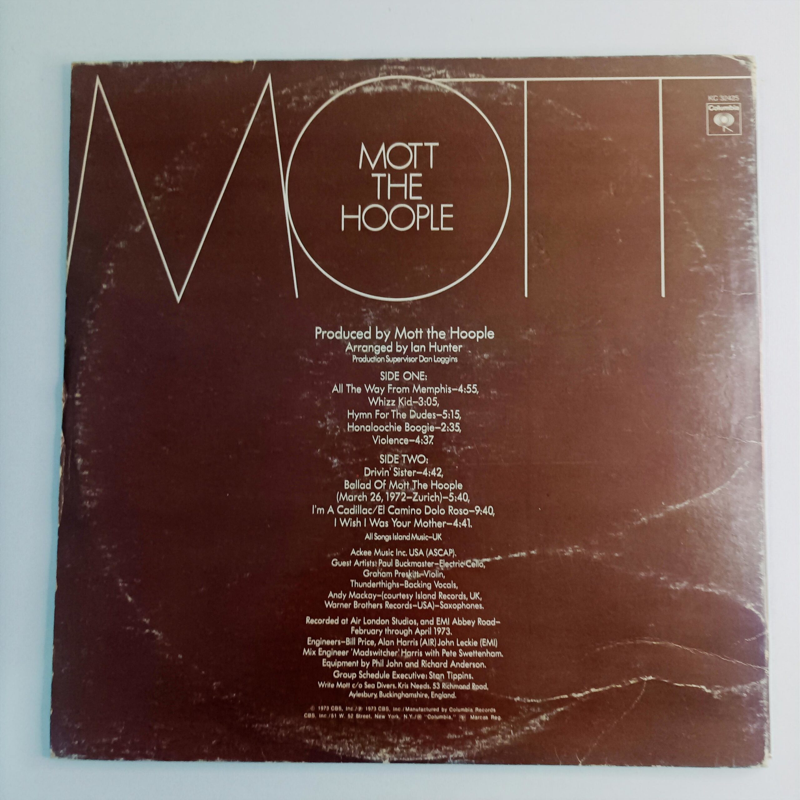 LP Mott The Hoople – Mott - Imagem 3